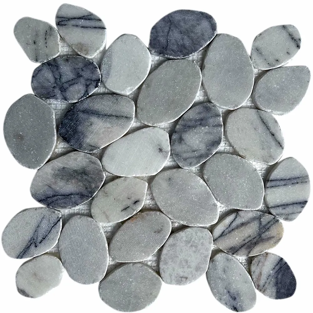 Milas Lilac Xl Jumbo Sliced Pebble - Pebble Tile Shop
