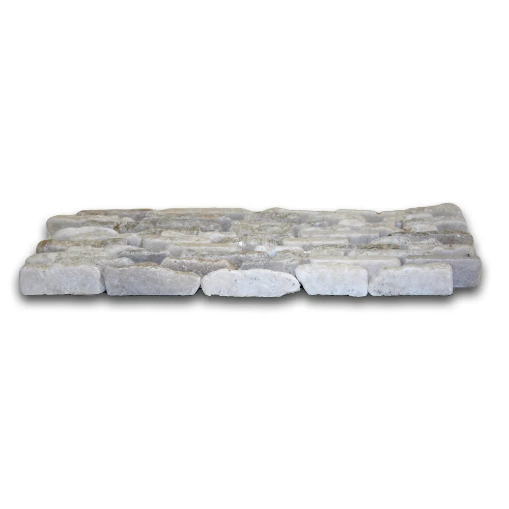 Mixed Quartz Standing Mosaic Tile- Pebble Tile Shop