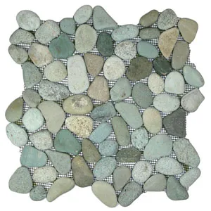 Sea Green Pebble Tile - Pebble Tile Shop