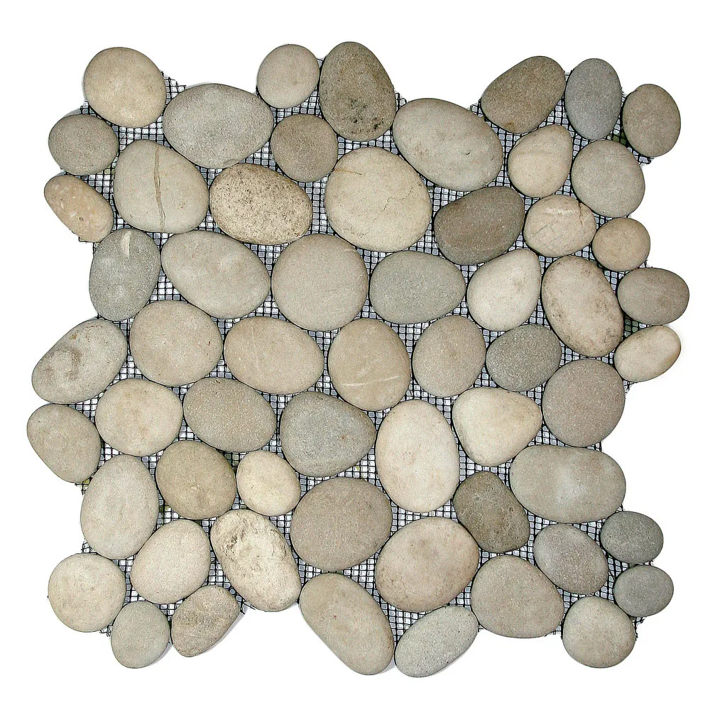 Java Tan Pebble Tile- Pebble Tile Shop
